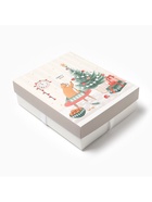 Набор махровых полотенец Этель "Джингл белз" 30х30 см -5шт, 100% хл, 340гр/м2 - фото 809281082 Набор махровых полотенец Этель "Джингл белз" 30х30 см -5шт, 100% хл, 340гр/м2 - фото 809281082