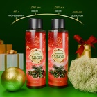 УЦЕНКА Новогодний подарочный набор косметики «Вера в чудеса», с ароматом хвои и корицы. Красная серия - Фото 2