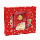 УЦЕНКА Новогодний подарочный набор косметики «Вера в чудеса», с ароматом хвои и корицы. Красная серия - Фото 3