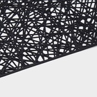 Дорожка на стол Доляна «Паутинка», 150×33 см, чёрная - Фото 4