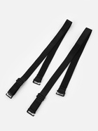 Лямки для бюстгальтера, текстильные, 1.5 см, 45 см, пара, чёрные - Фото 3