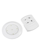 Набор светильников светодиодных, 3 штуки, нажимной, 4000К, от батареек, пульт в комплекте - Фото 5