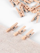 Прищепки для шитья, 2.5×0.8 см, 50 шт., бежевые - Фото 1