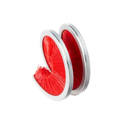 Щётка для чистки цепи TORSO, 360°, красная