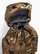 Рюкзак туристический Adventure мужской, 80 л, oxford, камуфляж мультикам - Фото 12