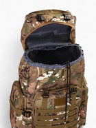 Рюкзак туристический Adventure мужской, 80 л, oxford, камуфляж мультикам - Фото 13