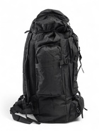 Рюкзак туристический Adventure мужской, 80 л, oxford, чёрный - Фото 4