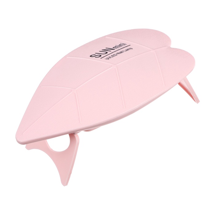 Лампа для маникюра LUF-09, UV/LED, 6 диодов, 6 Вт, USB, розовая - Фото 1