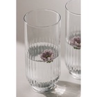 УЦЕНКА Стаканы «Токио», 395 мл, 6.5×15 см, набор 5 шт., стекло, прозрачные - Фото 7