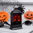 Светодиодная фигура «Фонарь с ведьмой» 6 × 13 × 4 см, пластик, батарейки AG13х3 (в комплекте), свечение тёплое белое - Фото 2