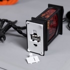 Светодиодная фигура «Фонарь с ведьмой» 6 × 13 × 4 см, пластик, батарейки AG13х3 (в комплекте), свечение тёплое белое - Фото 3