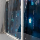 УЦЕНКА Гирлянда «Занавес» 1 × 1 м роса, IP20, серебристая нить, 100 LED, свечение тёплое белое, 12 В - Фото 4