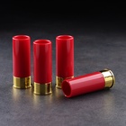 Набор стопок «Патрон», 4 шт., 44 мл, пластик, красный - Фото 1