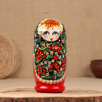 Матрёшка дерево «Марина», 5-кукольная, 19 см