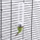 Поилка для грызунов, 125 мл, крепление-пружинка, и два сменных фильтра, зелёная (комплект 2 шт) - фото 29834452