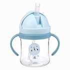 Детский набор Крошка Я: Поильник с силиконовой трубочкой, ёршик для бутылочек и трубочек 3шт. - фото 27480574