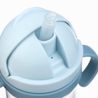 Детский набор Крошка Я: Поильник с силиконовой трубочкой, ёршик для бутылочек и трубочек 3шт. - фото 27480578