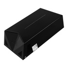 УЦЕНКА Сушилка для рук ZEIN Hd=227 Black, 1.2 кВт, 234×144×390 мм, черная - Фото 2