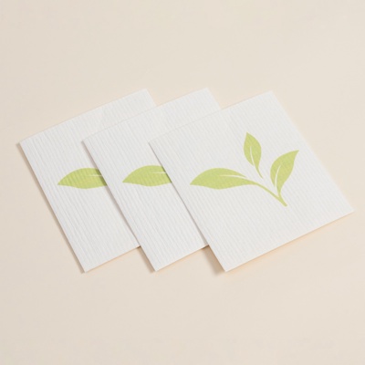 Салфетки для уборки универсальные SL Home, из целлюлозы и хлопка, 3 шт, 17×19 см, серые