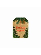Шильдики на подарок «С Новым годом!», 16 х 24 см, 6 шт (комплект 4 шт) - фото 27666709
