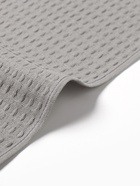 Набор кухонный «Доляна» Lilac, прихватка-варежка 18×28 см, полотенце вафля 35×60 см - 2 шт. - Фото 4