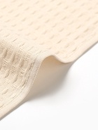 Набор кухонный «Доляна» Peace, прихватка-варежка 18×28 см, полотенце вафля 35×60 см - 2 шт. - Фото 4