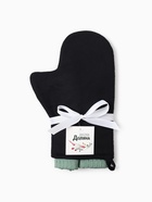 Набор кухонный «Доляна» Hope, прихватка-варежка 18×28 см, полотенце вафля 35×60 см - 2 шт. - Фото 2