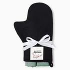 Набор кухонный «Доляна» Hope, прихватка-варежка 18×28 см, полотенце вафля 35×60 см - 2 шт. - Фото 11