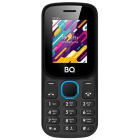 Сотовый телефон BQ M-1848 Step+, 1.77", 2 sim, 32Мб, microSD, 600 мАч, чёрно-синий