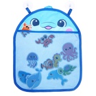 Игрушки для ванной «Морской мир», набор 11 игрушек, сетка для хранения - Фото 4