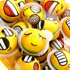 Жевательная резинка «Смайлики», с начинкой, 12 г - Фото 3