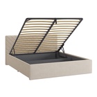 Кровать с подъемным механизмом Сандра 2, 1600 х 2000, крем (велюр) - фото 28228859