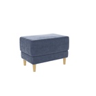 Пуф «Рондо 2», 600×400×455 мм, велюр, цвет топаз - Фото 1