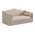 Кровать - тахта «Лея К1», 900×2000 мм, велюр, цвет крем/латте - Фото 5