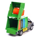 Машинка - мусоровоз «ГАЗОН NEXT» 22 см, инерция, свет, звук - Фото 4