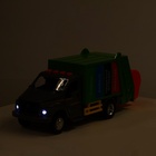 Машинка - мусоровоз «ГАЗОН NEXT» 22 см, инерция, свет, звук - Фото 9