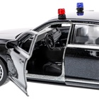 Машинка металлическая «Аурус сенат», открываются двери, багажник, инерция, 13.5 см, черный - Фото 5