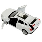 Машинка металлическая Haval jolion, открываются двери, багажник, инерция, 12 см, белый - Фото 7