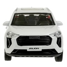 Машинка металлическая Haval jolion, открываются двери, багажник, инерция, 12 см, белый - Фото 8