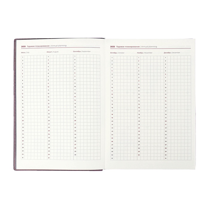Ежедневник датир 2025г А5+ 176л ESCALADA, инт обл, иск кожа, тис ф,ляс,кр бл 80г/м2,кор-ый