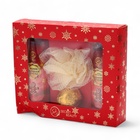 УЦЕНКА Новогодний подарочный набор косметики «Зимняя вьюга», с ароматом имбирного пряника и корицы. Красная серия - Фото 3