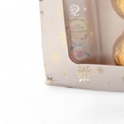 УЦЕНКА Новогодний подарочный набор косметики «Новогодние забавы» для душа и ванны, золотая серия - Фото 4