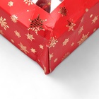 УЦЕНКА Новогодний подарочный набор косметики «В ожидании рождественского чуда» для душа и ванны, красная серия - Фото 3