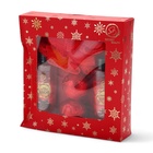 УЦЕНКА Новогодний подарочный набор косметики «Два мороза» для душа и ванны, красная серия - Фото 2