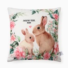 Подушка декоративная «Этель. Люблю тебя, Мам», 40×40 см, велюр - Фото 1