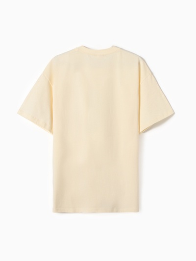 Футболка мужская MINAKU: UPDATE ME, цвет молочный, р-р 50-52