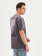 Футболка мужская MINAKU: Own opion, размер 42-44, серая - Фото 2