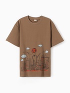 Футболка мужская MINAKU: Art, размер 46-48, коричневая - Фото 4