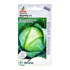 Семена Капуста белокочанная «Ферро», F1, 10 шт., «Агрос» (комплект 2 шт) - фото 67927282