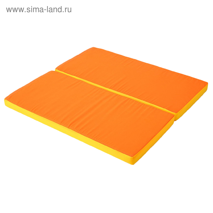 Мат 100х100х6 см, винилискожа, цвета микс - Фото 1